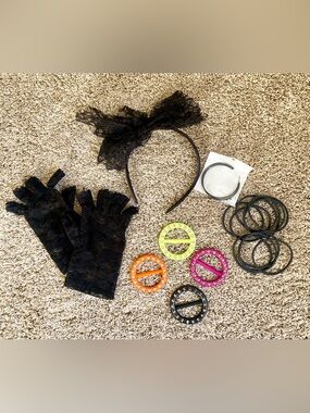 80’s Costume  Accessories / Dress Up Bundle